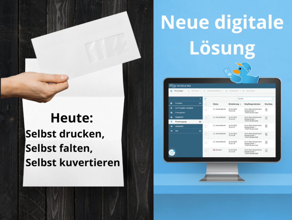 Hybridpost statt Papier: So senken Sie Ihre Versandkosten