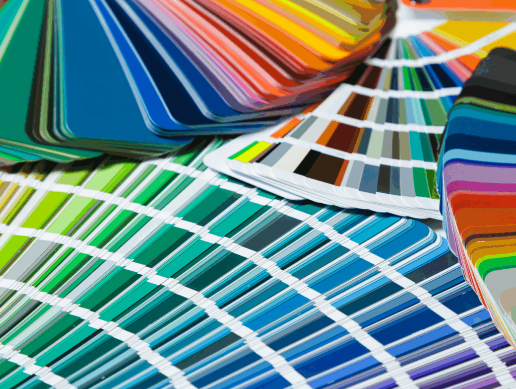 Software im Corporate Design Abbildung von Farbpaletten