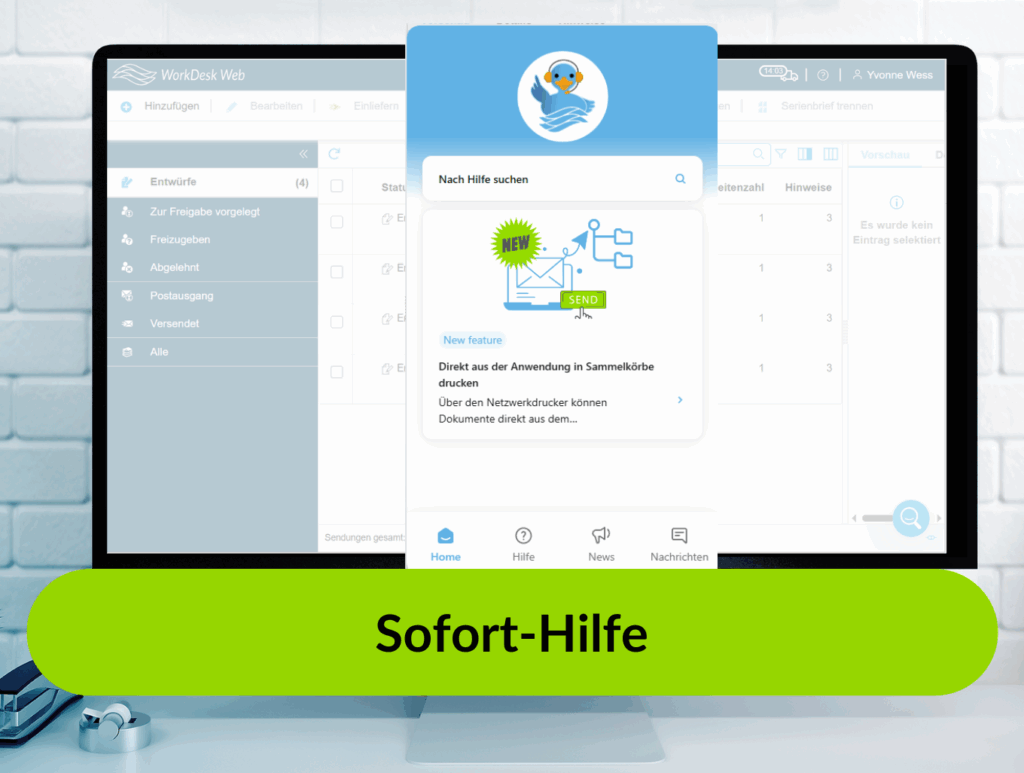 Sofort-Hilfe bei Binect ONE