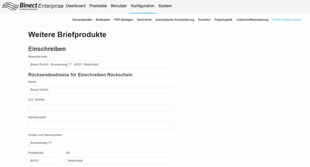 Zwei-Faktor-Authentifizierung Zugang zu Adminbereich